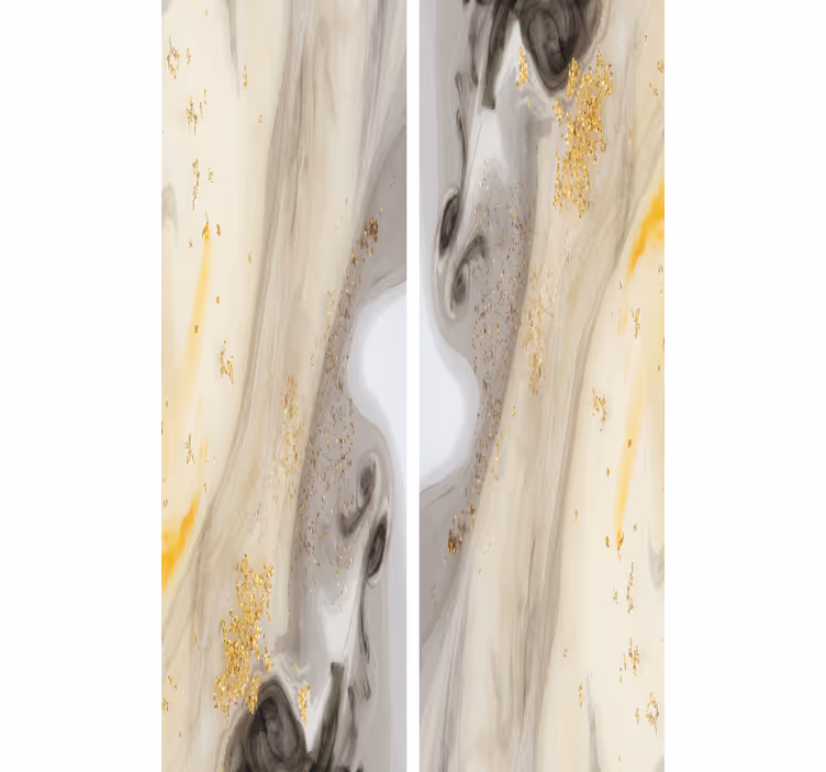Elegant Gray Design marble wallpaper - TenStickers