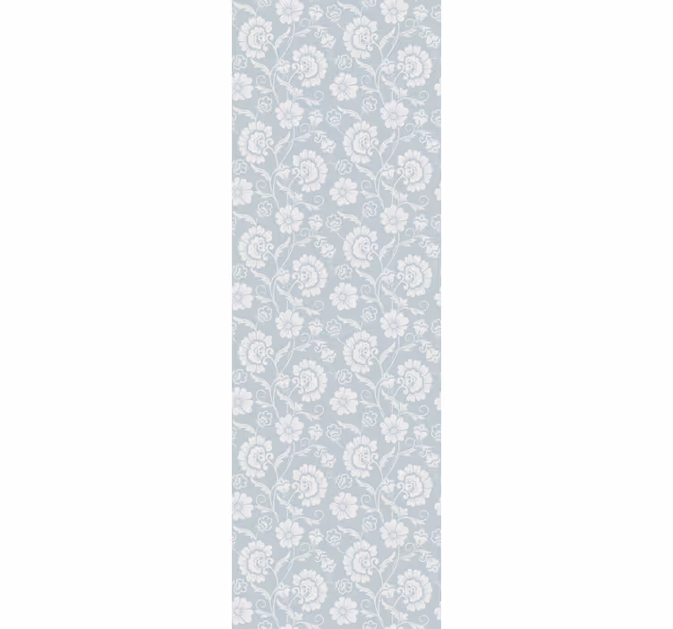 "Granny Chic" Floral Print Flower Wallpaper - TenStickers