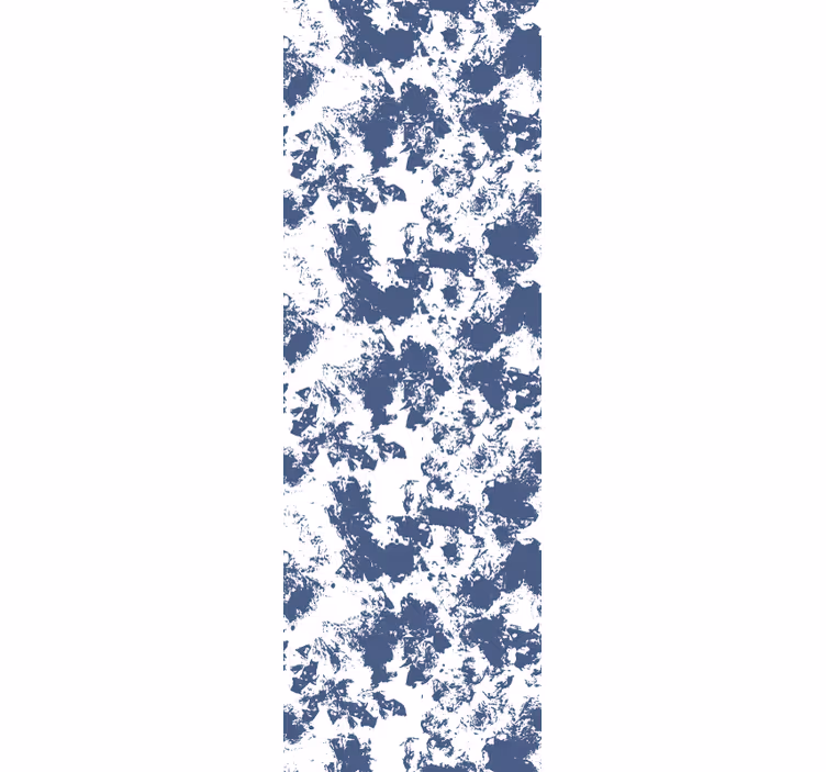 Cosmopolitan-style Blue patches Wallpaper - TenStickers