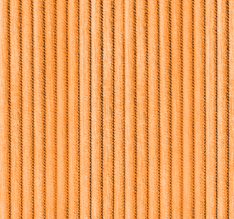 Orange fabric living room wallpaper - TenStickers