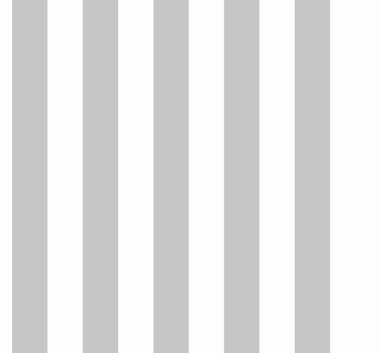 Light grey vertical lines wallpaper Living room - TenStickers