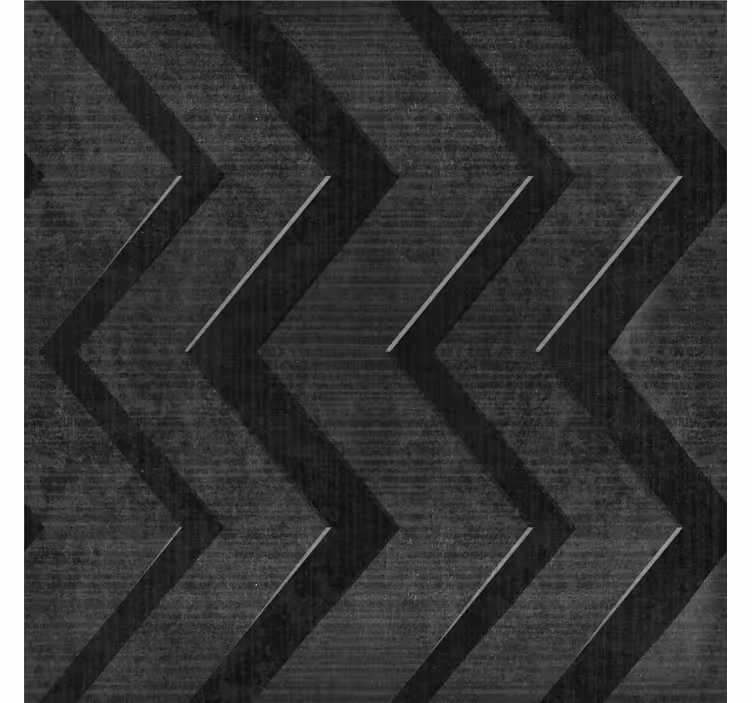 Black steel stripes Teenage bedroom wallpaper - TenStickers
