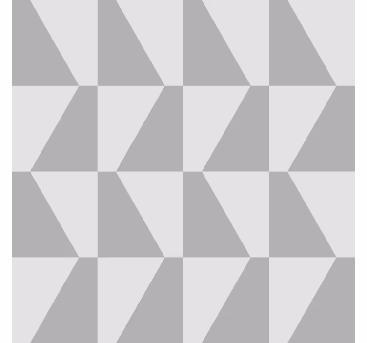 Gray trapeze shapes wallpaper - TenStickers