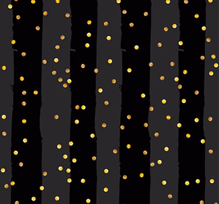Black and gold stripes Wallpaper - TenStickers