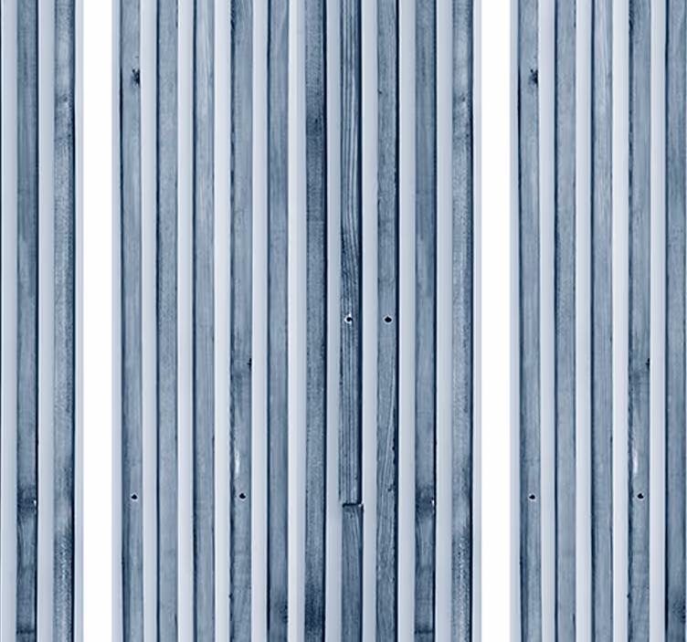 Vertical Wooden Planks wood wallpaper - TenStickers