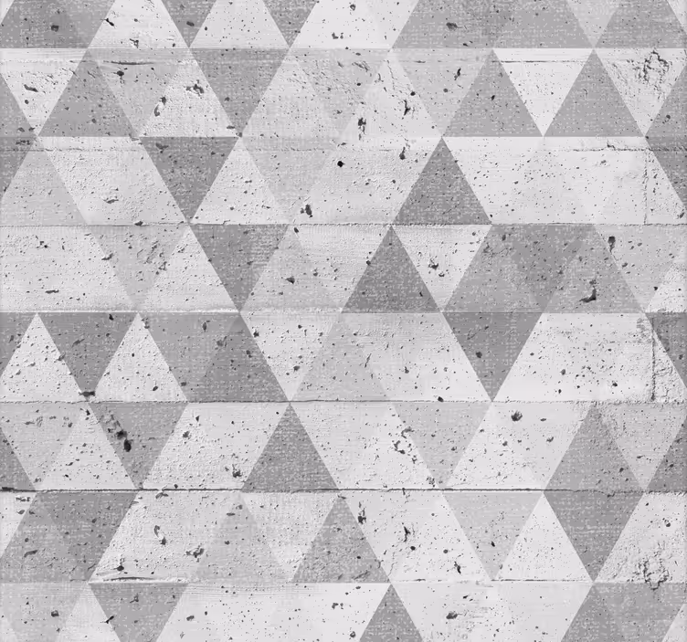 Concrete triangles Concrete Wallpaper - TenStickers