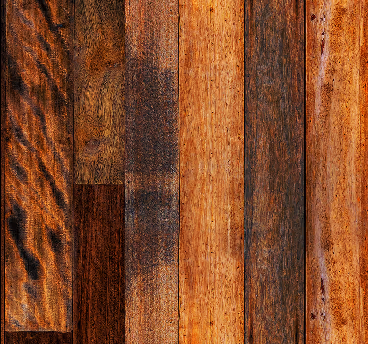 Natural Calm wood wallpaper - TenStickers