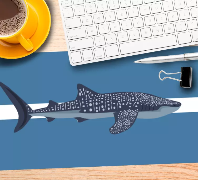 Blue shark more mousepads - TenStickers