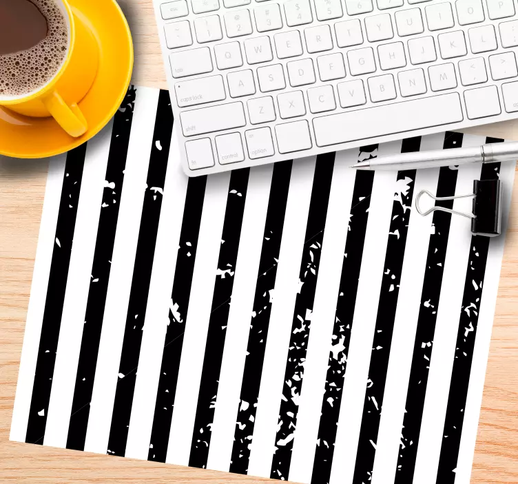 Bold Striped Texture mouse pad patterns - TenStickers