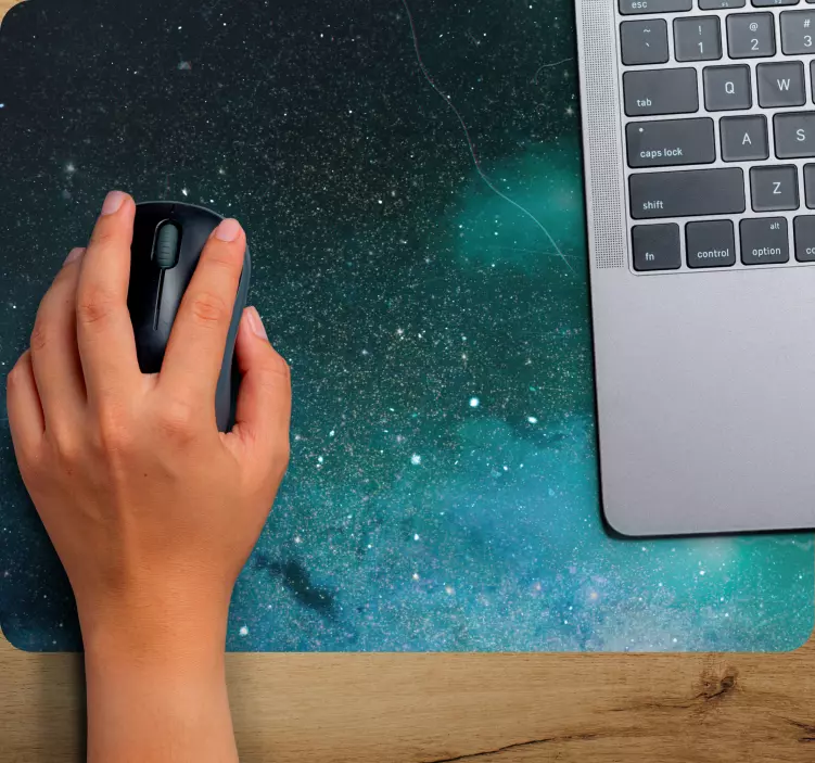 Cosmic Stardust Visual gaming mouse pad - TenStickers