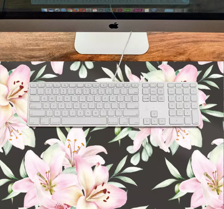 Floral Lily Arrangement mouse pad patterns - TenStickers