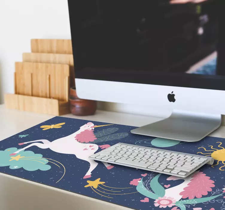 Unicorns original XXL mouse pad - TenStickers
