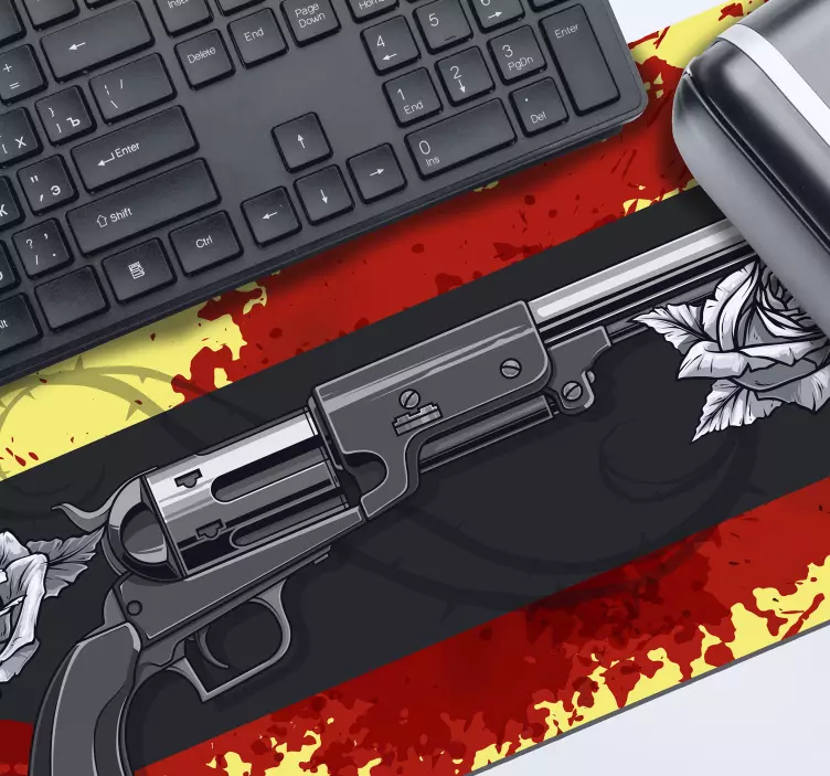 Weapons gaming vinyl mouse pad - TenStickers