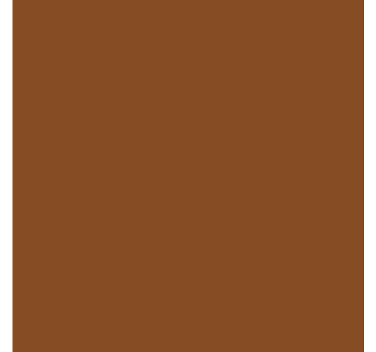 Brown monocolor kitchen roller blind - TenStickers