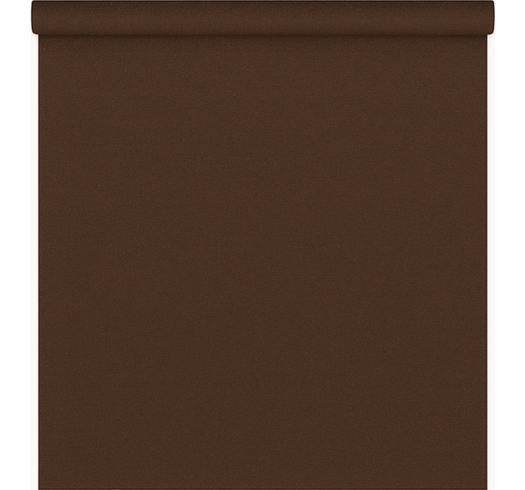 Dark brown monochrome living room roller blind - TenStickers