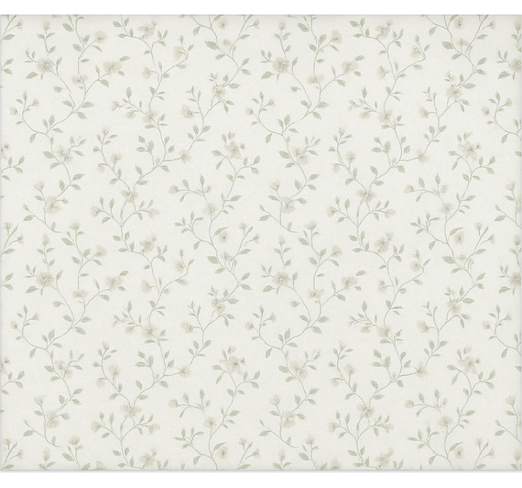 Dainty vintage floral master bedroom roller blind - TenStickers
