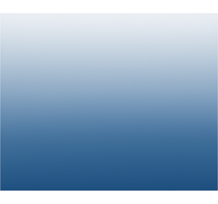 White to dark blue  teenage bedroom roller blind - TenStickers