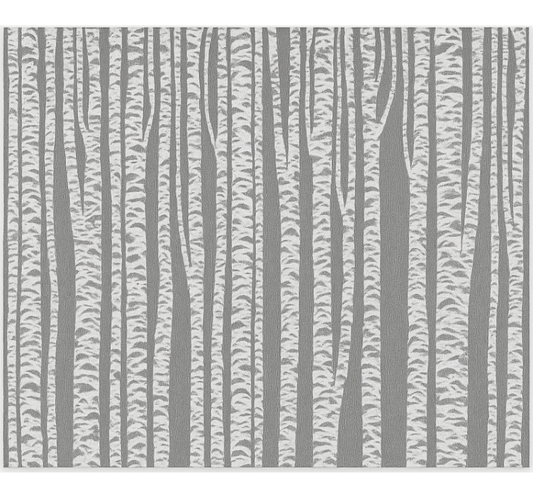 Grey tree bark print dining room roller blind - TenStickers