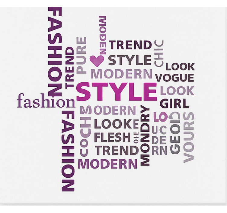 Beauty Text teenage bedroom roller blind - TenStickers