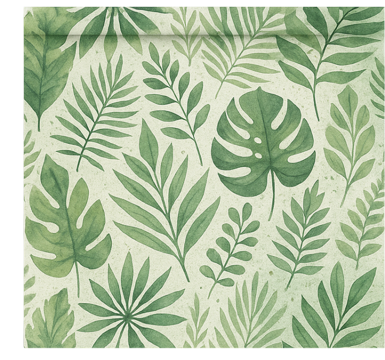 Nature inspired office roller blind - TenStickers