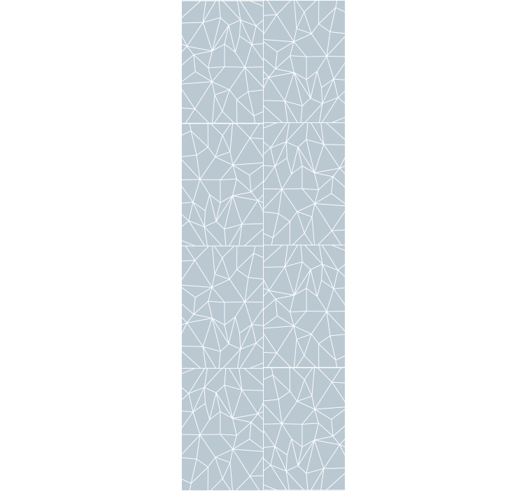 Home office roller blind modern line designs - TenStickers