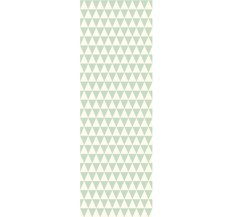 Office roller blind in grey triangular shapes - TenStickers