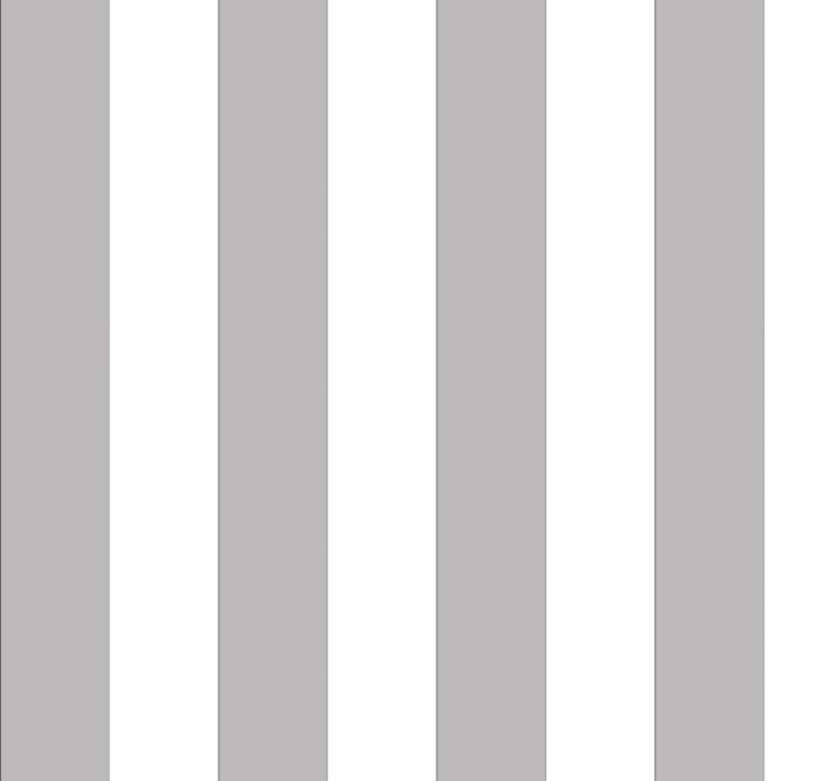 Office roller blind in grey and white stripes - TenStickers