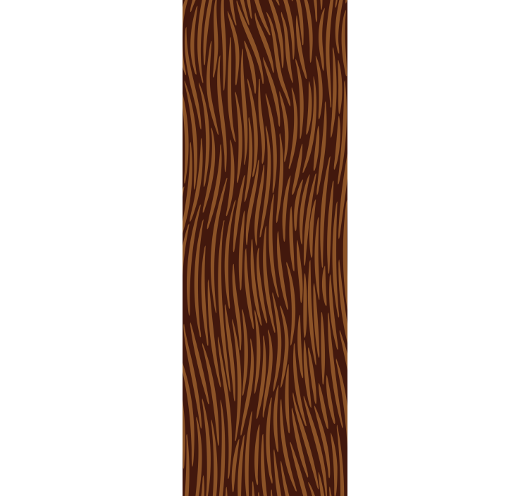 Teenage bedroom roller blind hairy character collage - TenStickers