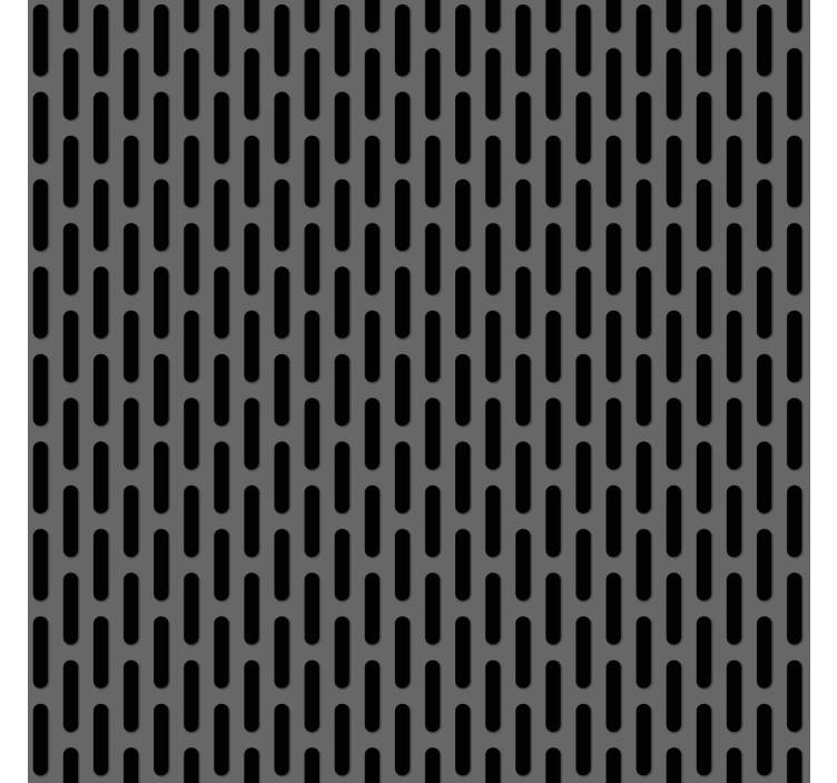 Teenage bedroom roller blind with black metal grid - TenStickers