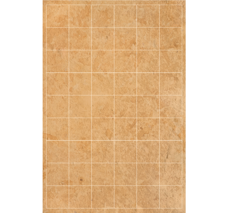 Beige roller blind with light beige squares - TenStickers