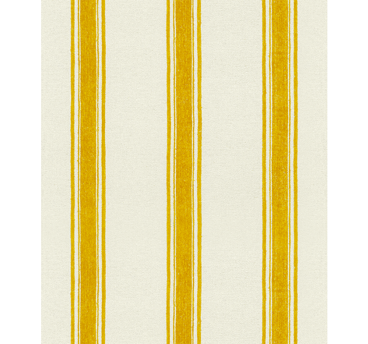 Yellow roller blind with yellow vertical lines - TenStickers