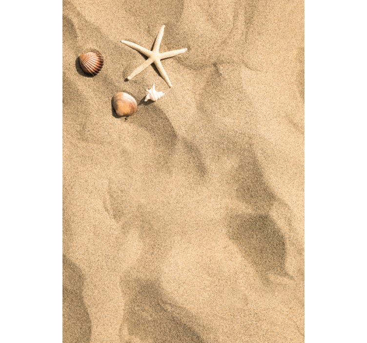 Beige roller blind for a summer feel - TenStickers