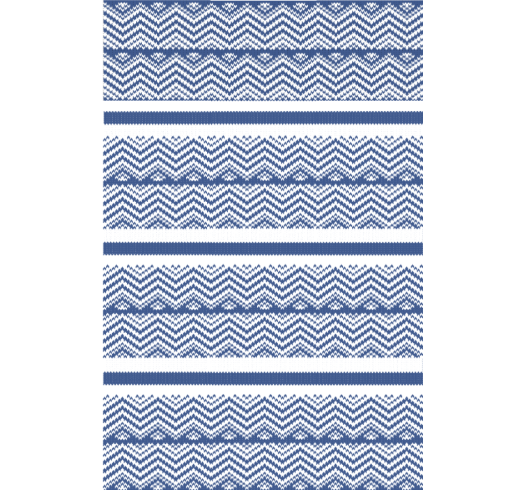 Simple blue bedroom roller blind - TenStickers