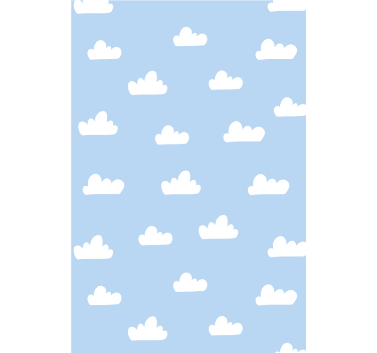 Blue sky Cloud roller blind - TenStickers