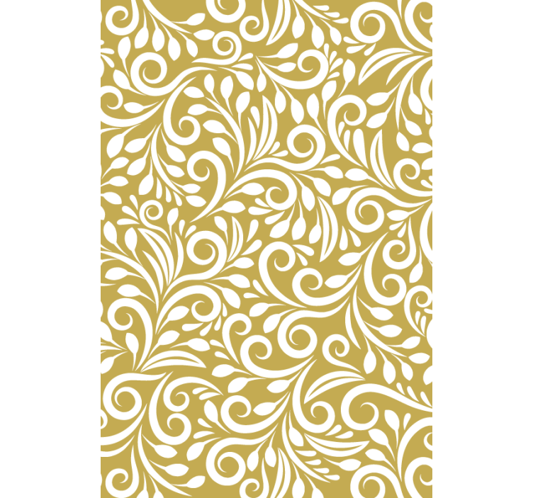 Ornate Swirl Pattern elegant roller blind - TenStickers
