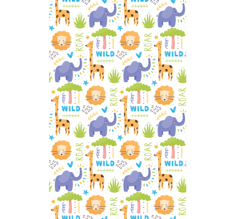 Jungle animals Childrens blind - TenStickers