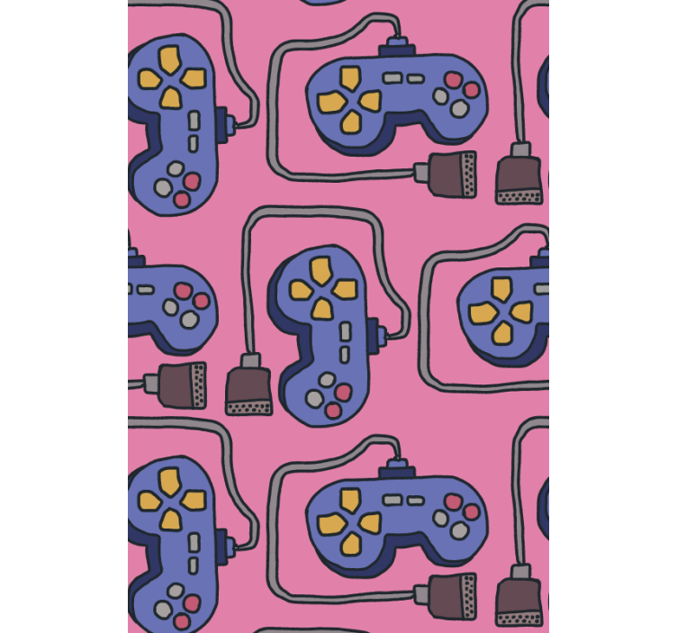 Video Game Controllers geek roller blind - TenStickers