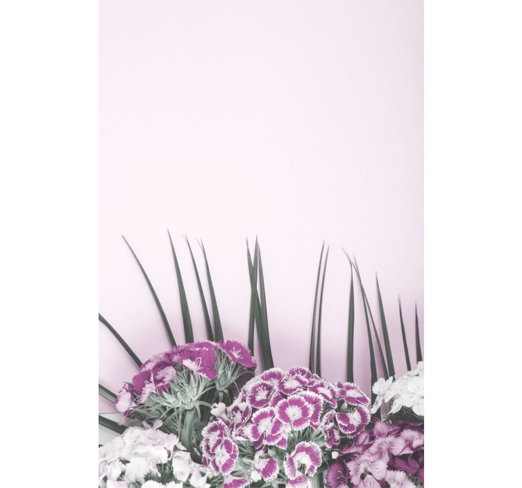 Beautiful Floral Arrangement flowers and plants roller blind - TenStickers