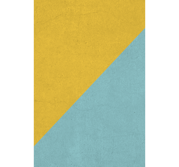 Diagonal color blocks office roller blind - TenStickers