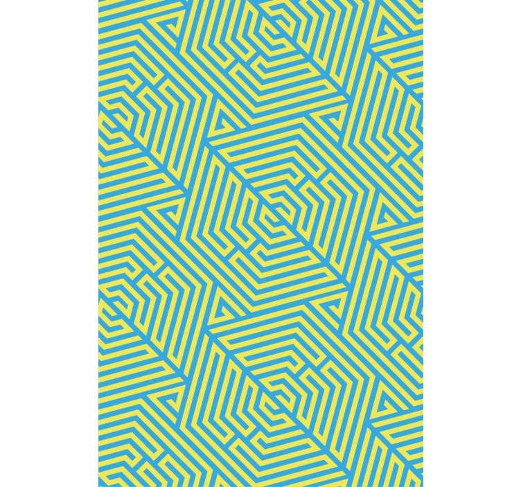 Texture and pattern roller blind geometric design - TenStickers