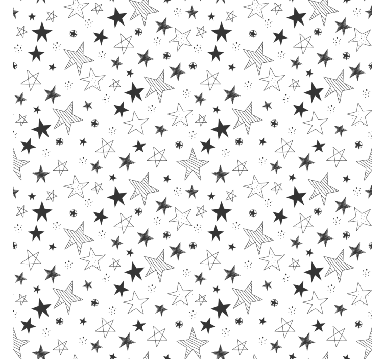 Grey starry adventure children room roller blind - TenStickers