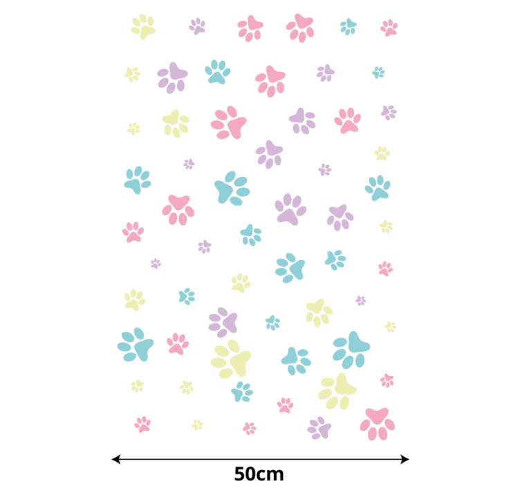 COLORFUL FLORAL PATTERNS flowers and plants roller blind - TenStickers
