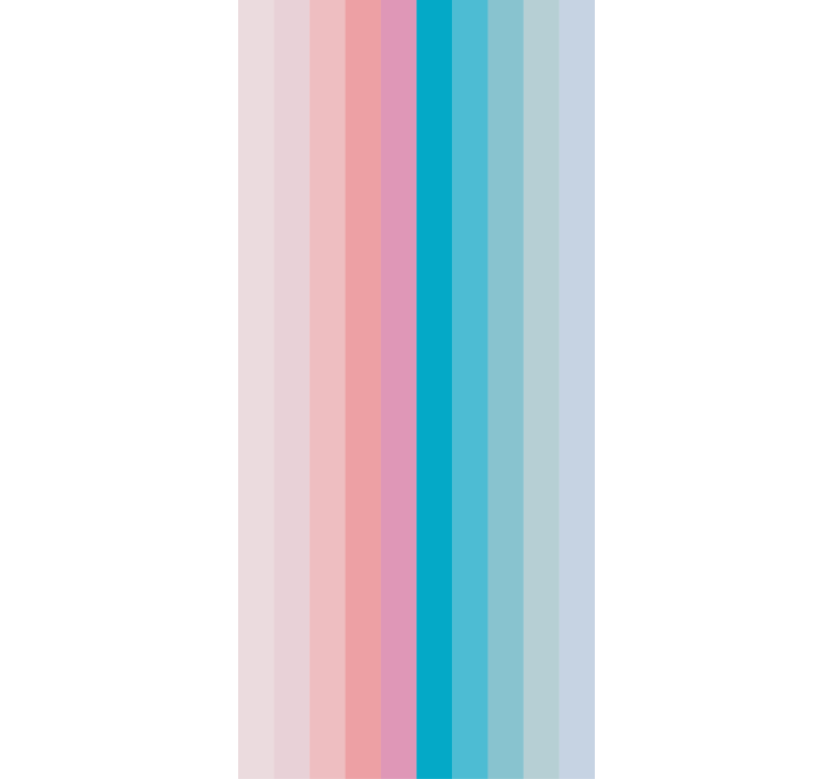 Pastel colors shades block Living room blind - TenStickers