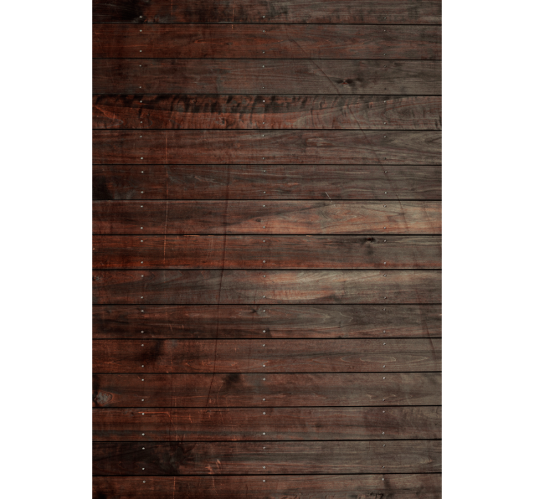 Rustic roller blind with rustic wooden panels - TenStickers
