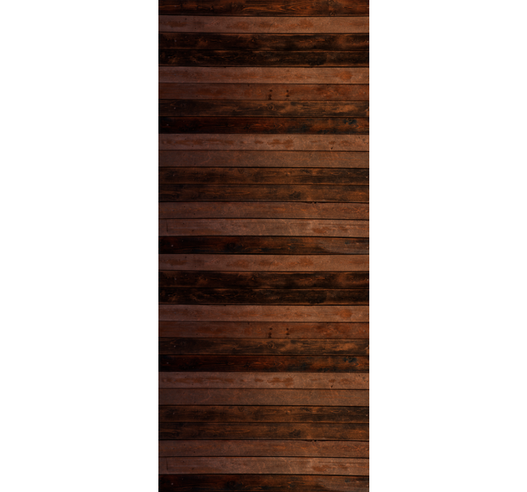 Wooden Slat Pattern rustic roller blind - TenStickers