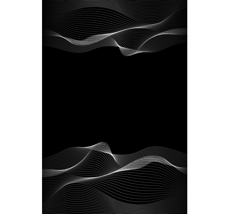 Flowing Line Patterns texture and pattern roller blind - TenStickers
