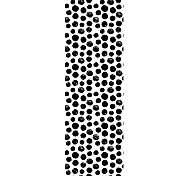 Dotted Black Patterns texture and pattern roller blind - TenStickers