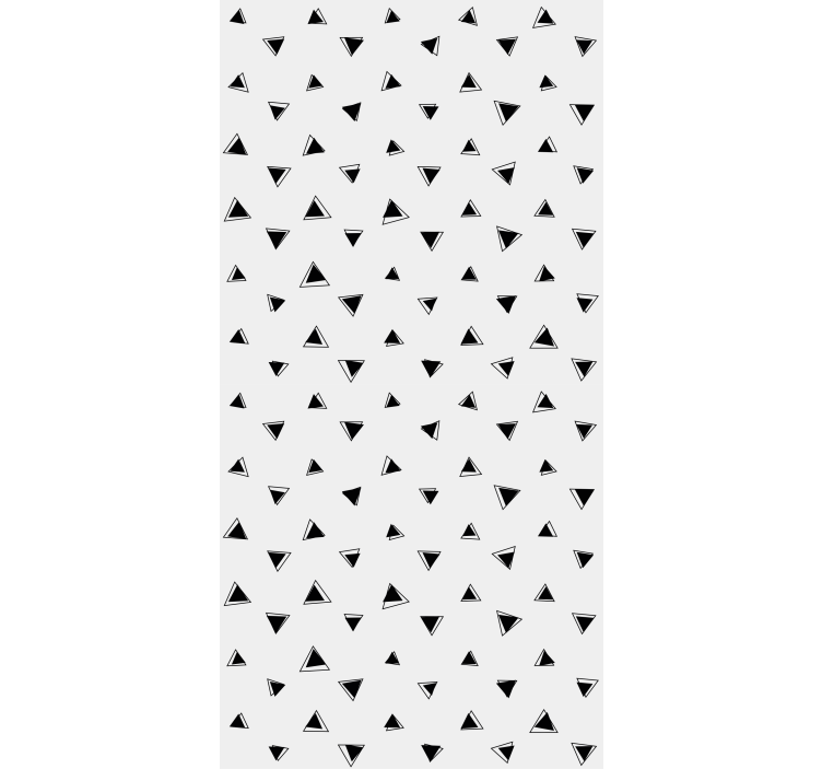 Texture and pattern roller blind triangular design - TenStickers