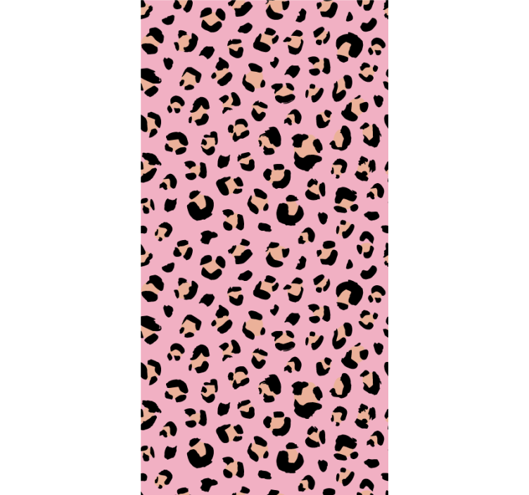 Leopard print patterns animal roller blind - TenStickers