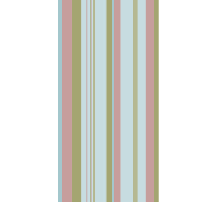 Modern roller blind abstract striped design - TenStickers